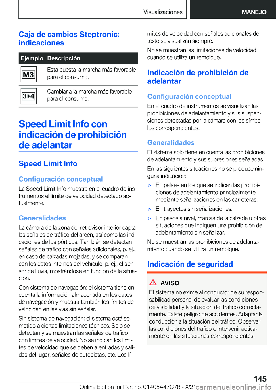 BMW X2 2022  Manuales de Empleo (in Spanish) �C�a�j�a��d�e��c�a�m�b�i�o�s��S�t�e�p�t�r�o�n�i�c�:
�i�n�d�i�c�a�c�i�o�n�e�s�E�j�e�m�p�l�o�D�e�s�c�r�i�p�c�i�