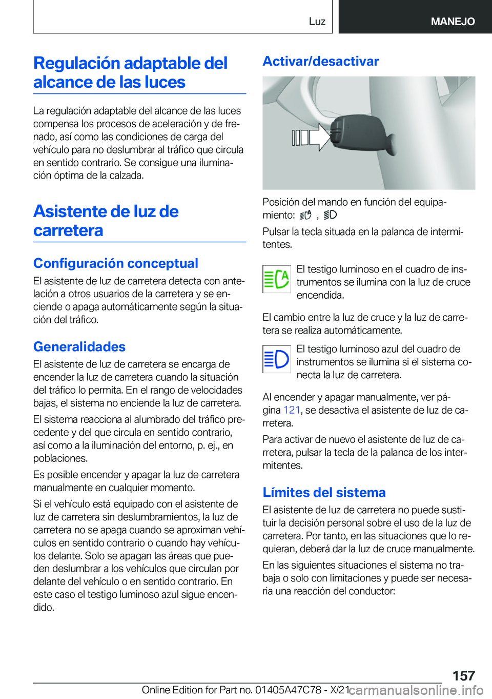 BMW X2 2022  Manuales de Empleo (in Spanish) �R�e�g�u�l�a�c�i�