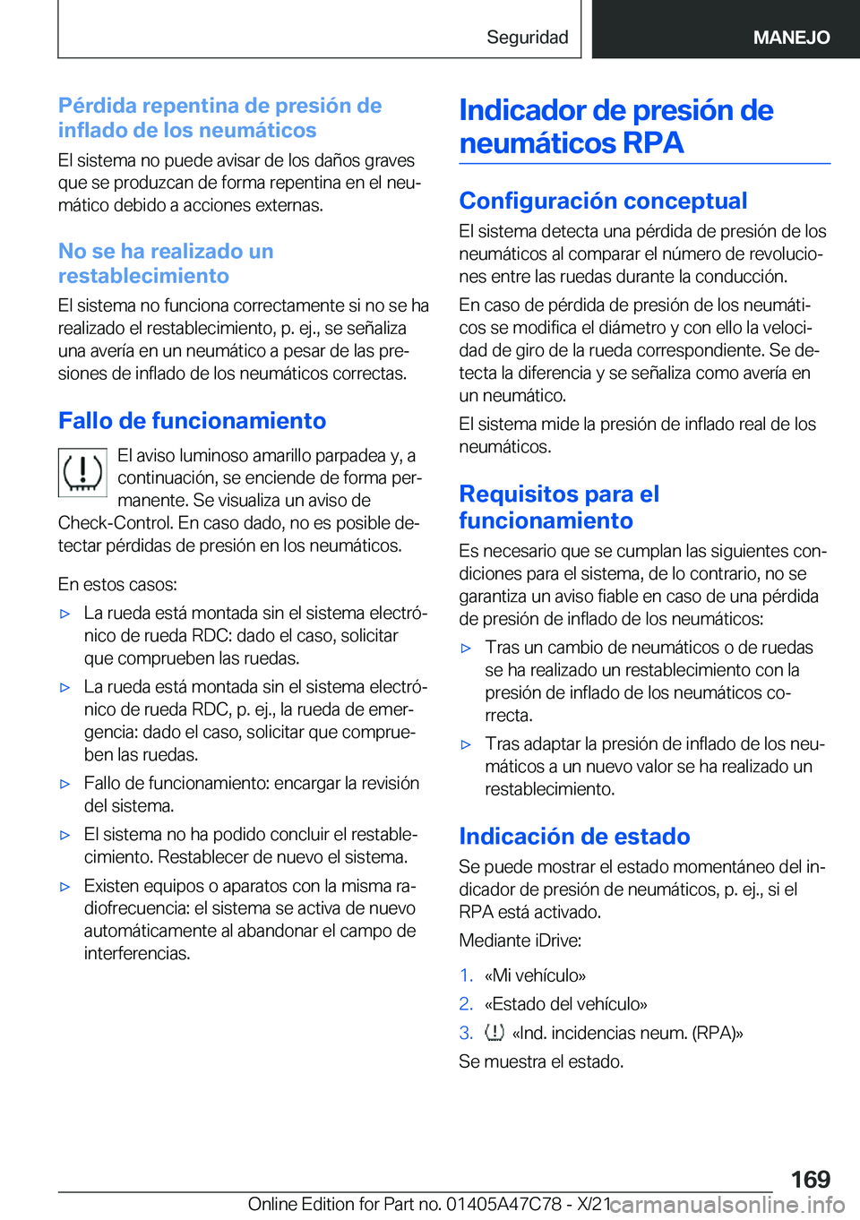 BMW X2 2022  Manuales de Empleo (in Spanish) �P�