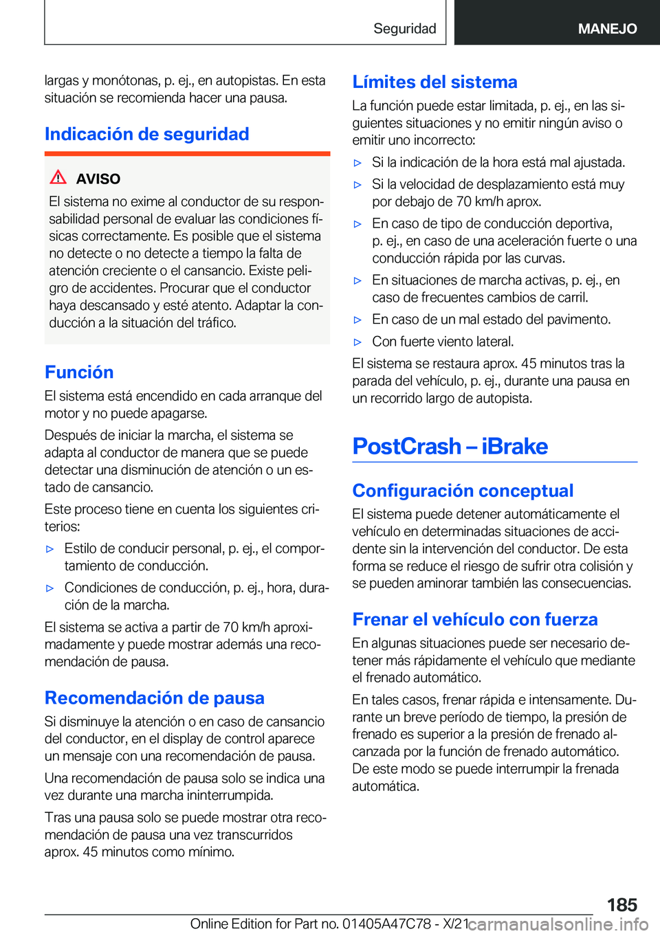 BMW X2 2022  Manuales de Empleo (in Spanish) �l�a�r�g�a�s��y��m�o�n�