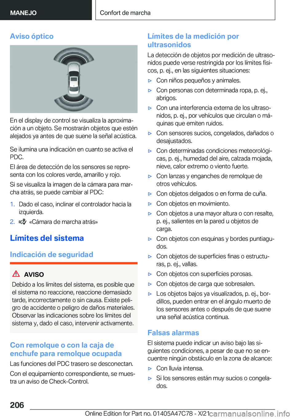 BMW X2 2022  Manuales de Empleo (in Spanish) �A�v�i�s�o��