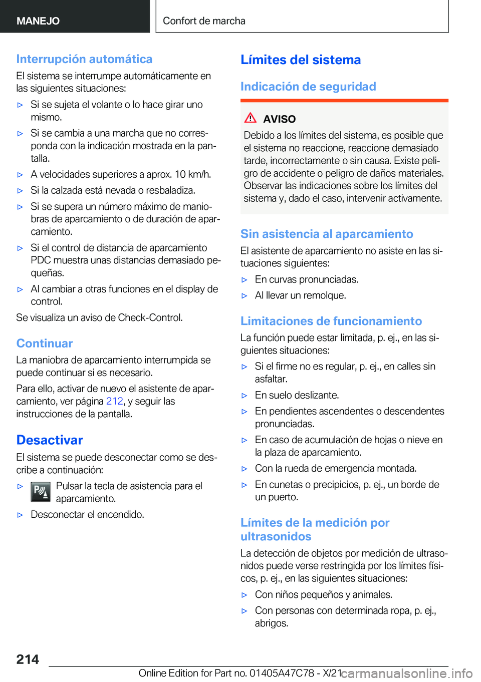 BMW X2 2022  Manuales de Empleo (in Spanish) �I�n�t�e�r�r�u�p�c�i�