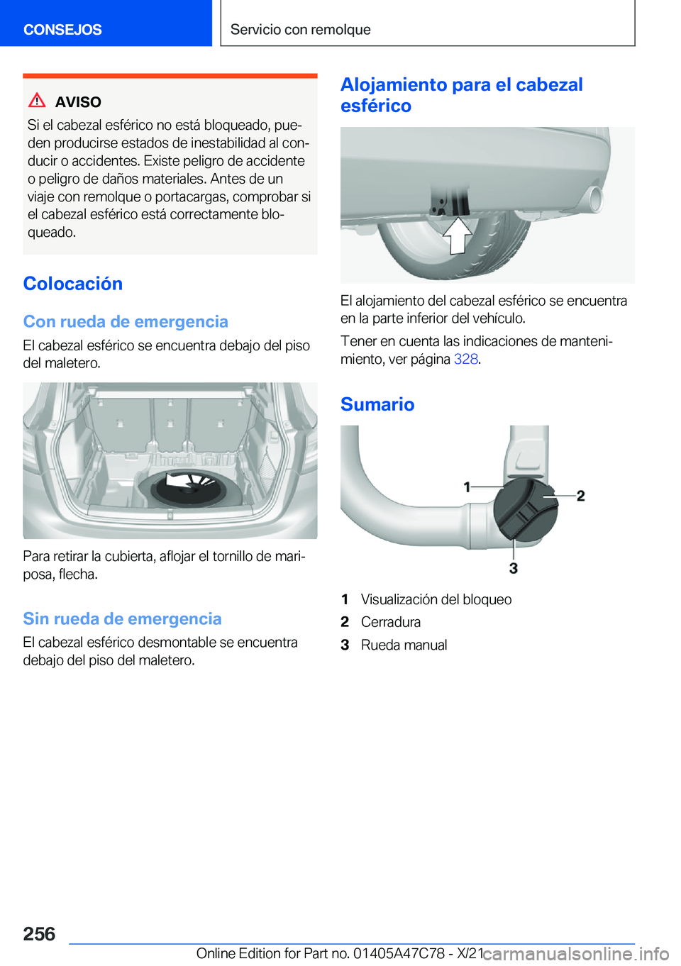 BMW X2 2022  Manuales de Empleo (in Spanish) �A�V�I�S�O
�S�i��e�l��c�a�b�e�z�a�l��e�s�f�