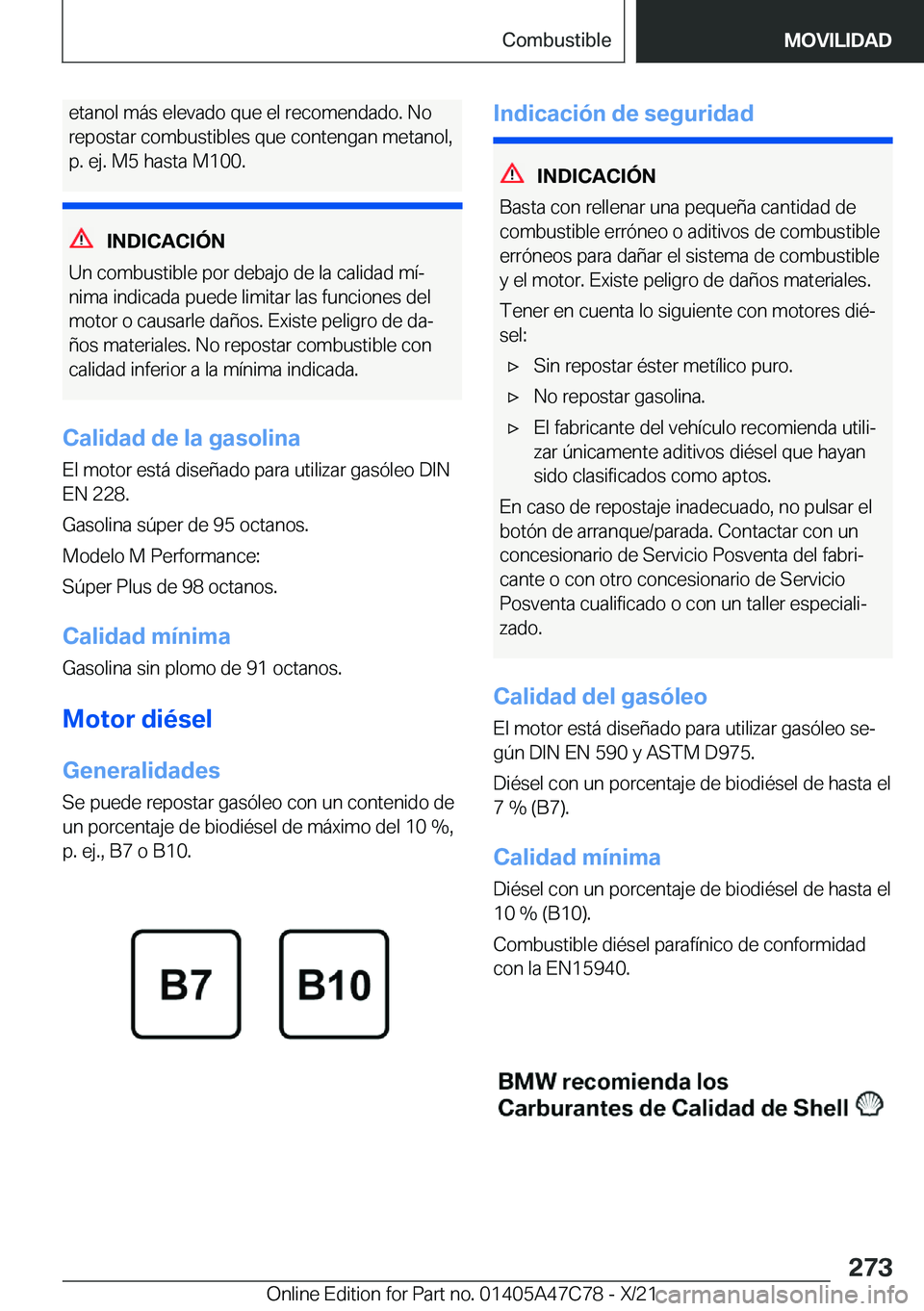 BMW X2 2022  Manuales de Empleo (in Spanish) �e�t�a�n�o�l��m�