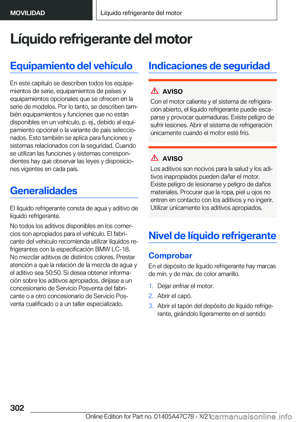BMW X2 2022  Manuales de Empleo (in Spanish) �L�