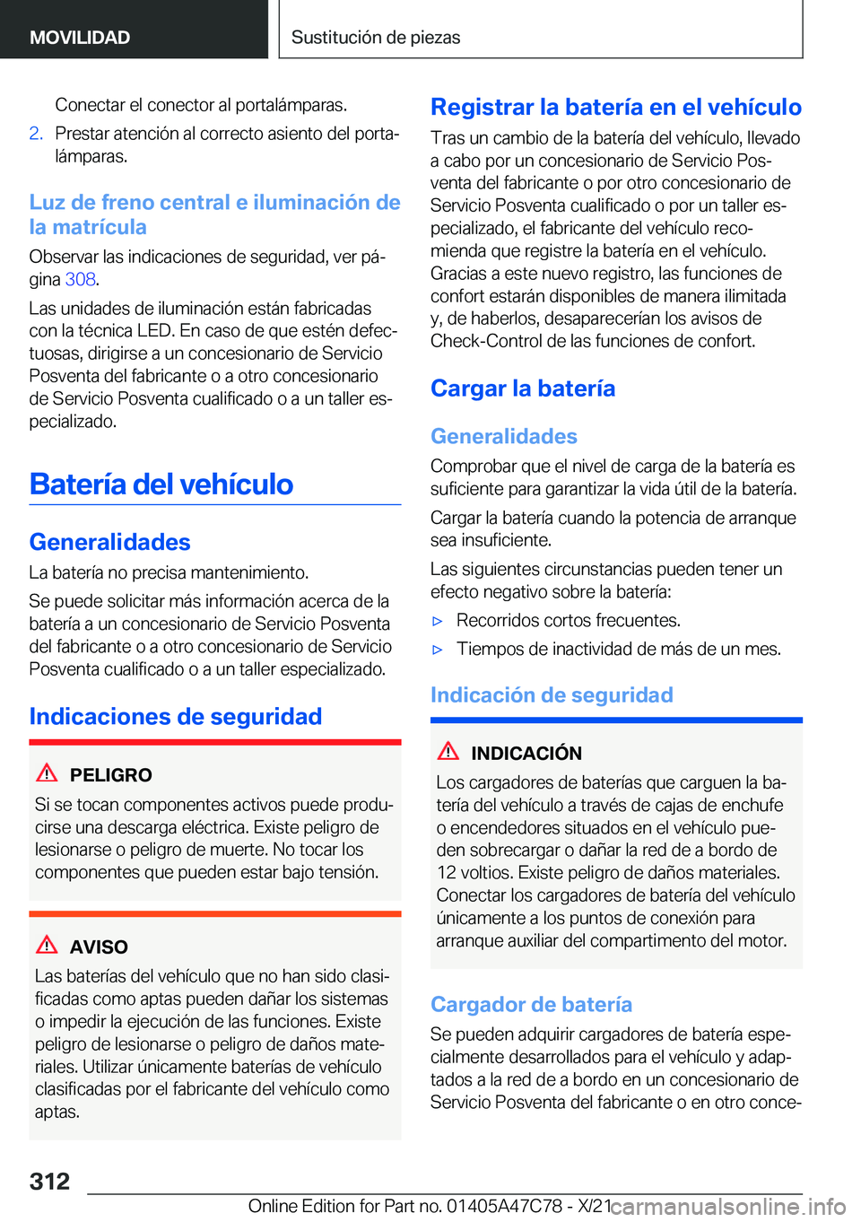 BMW X2 2022  Manuales de Empleo (in Spanish) �C�o�n�e�c�t�a�r��e�l��c�o�n�e�c�t�o�r��a�l��p�o�r�t�a�l�