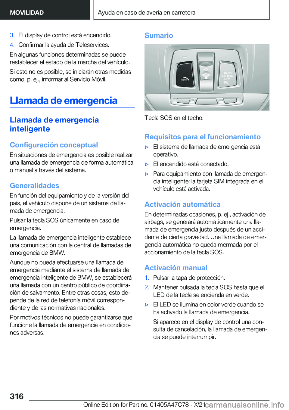 BMW X2 2022  Manuales de Empleo (in Spanish) �3�.�E�l��d�i�s�p�l�a�y��d�e��c�o�n�t�r�o�l��e�s�t�