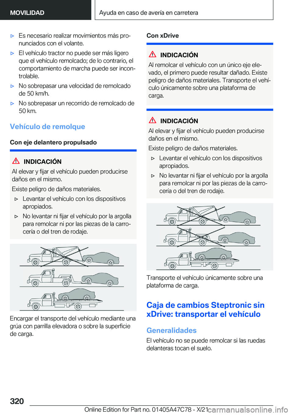 BMW X2 2022  Manuales de Empleo (in Spanish) x�E�s��n�e�c�e�s�a�r�i�o��r�e�a�l�i�z�a�r��m�o�v�i�m�i�e�n�t�o�s��m�