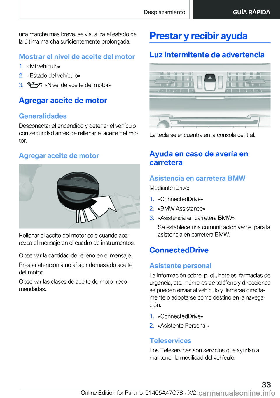 BMW X2 2022  Manuales de Empleo (in Spanish) �u�n�a��m�a�r�c�h�a��m�