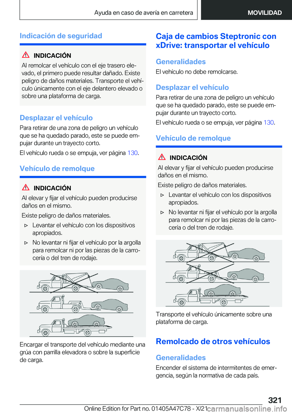 BMW X2 2022  Manuales de Empleo (in Spanish) �I�n�d�i�c�a�c�i�