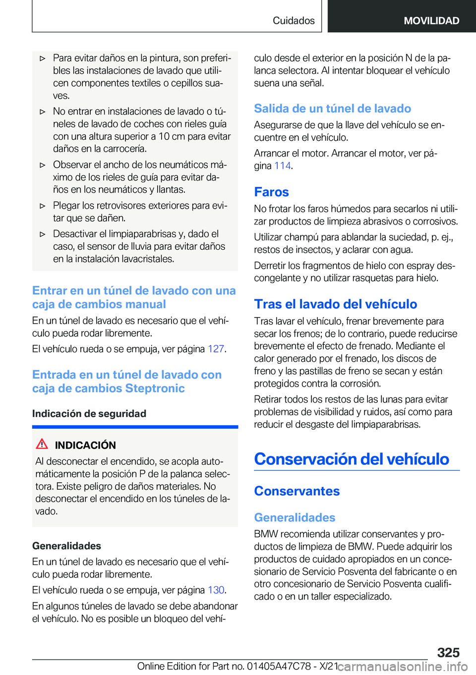 BMW X2 2022  Manuales de Empleo (in Spanish) x�P�a�r�a��e�v�i�t�a�r��d�a�
