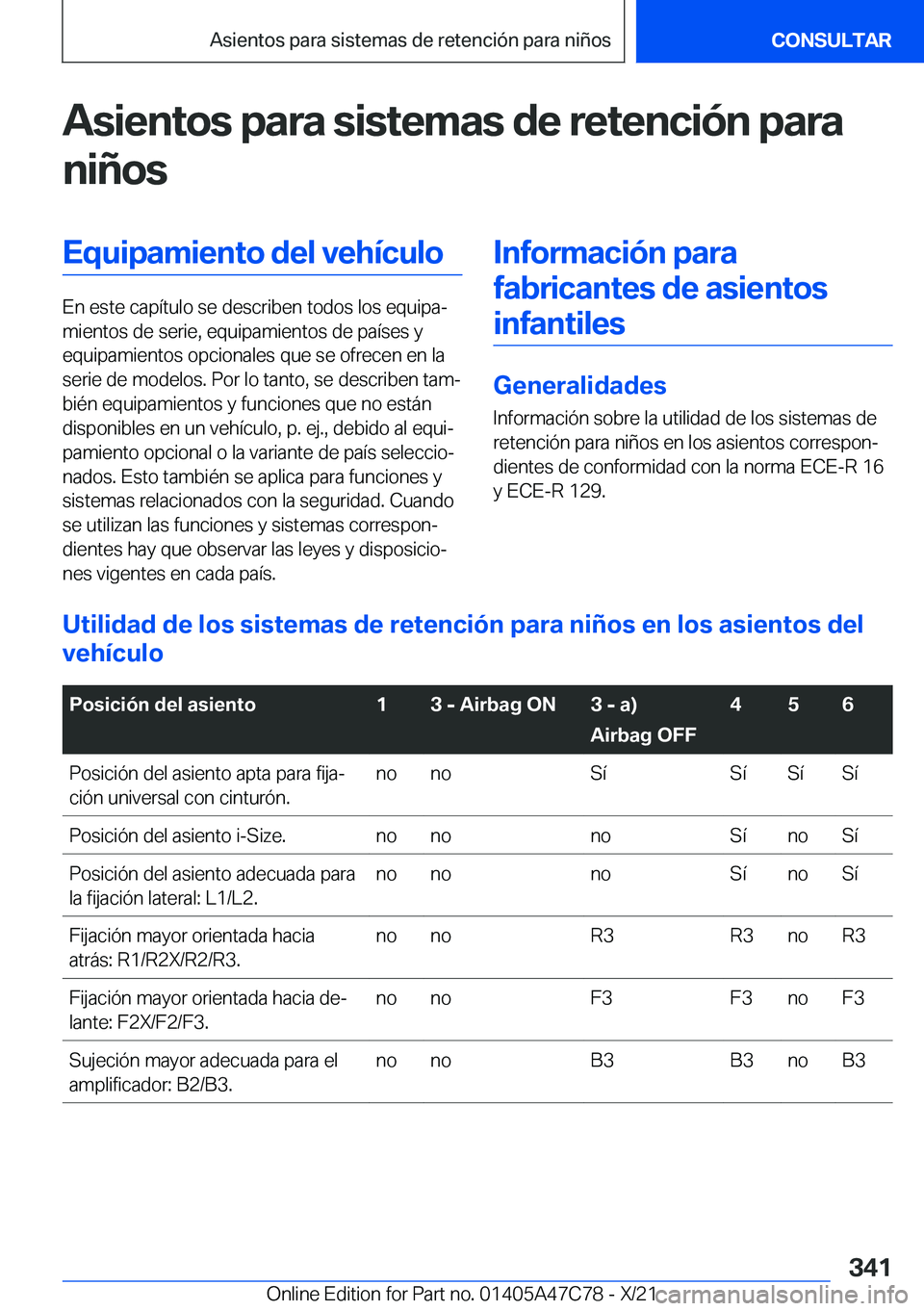 BMW X2 2022  Manuales de Empleo (in Spanish) �A�s�i�e�n�t�o�s��p�a�r�a��s�i�s�t�e�m�a�s��d�e��r�e�t�e�n�c�i�