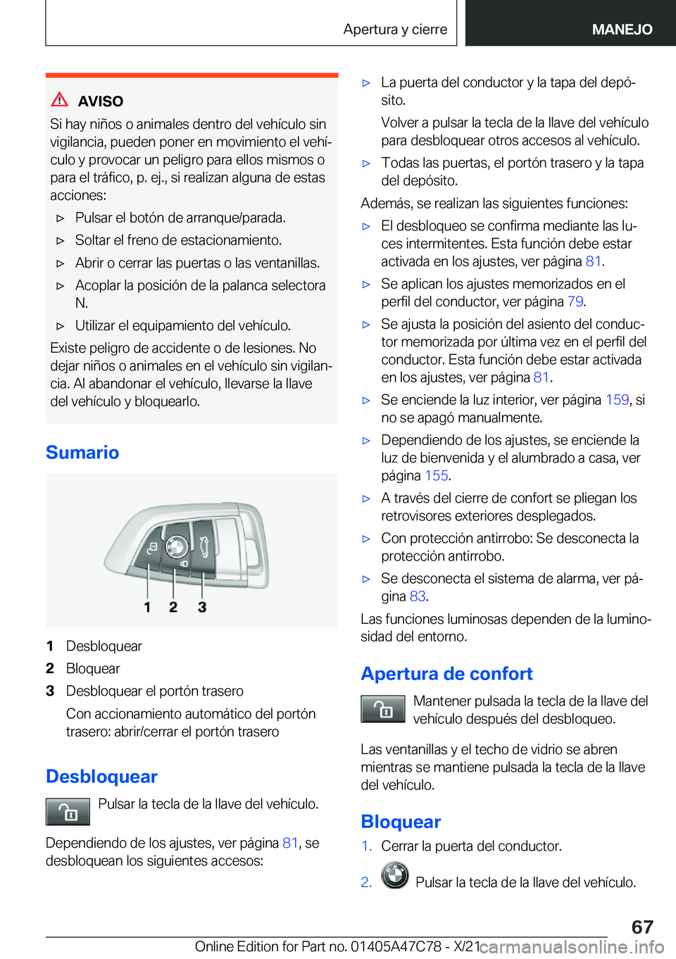 BMW X2 2022  Manuales de Empleo (in Spanish) �A�V�I�S�O
�S�i��h�a�y��n�i�