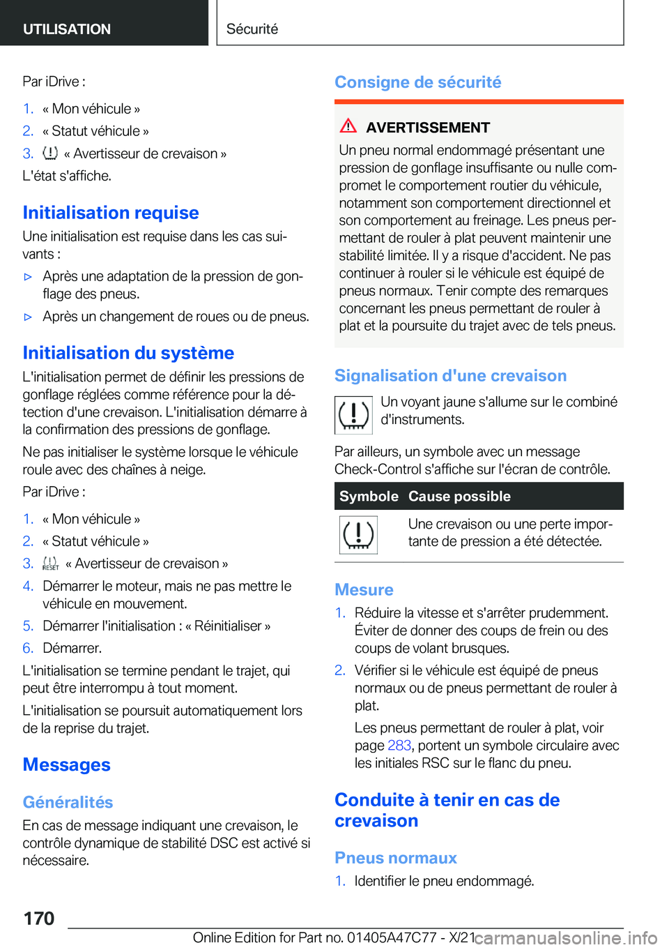 BMW X2 2022  Notices Demploi (in French) �P�a�r��i�D�r�i�v�e��:�1�.�k��M�o�n��v�é�h�i�c�u�l�e��{�2�.�k��S�t�a�t�u�t��v�é�h�i�c�u�l�e��{�3�.���k��A�v�e�r�t�i�s�s�e�u�r��d�e��c�r�e�v�a�i�s�o�n��{
�L�'�é�t�a�t��s�'�a�f