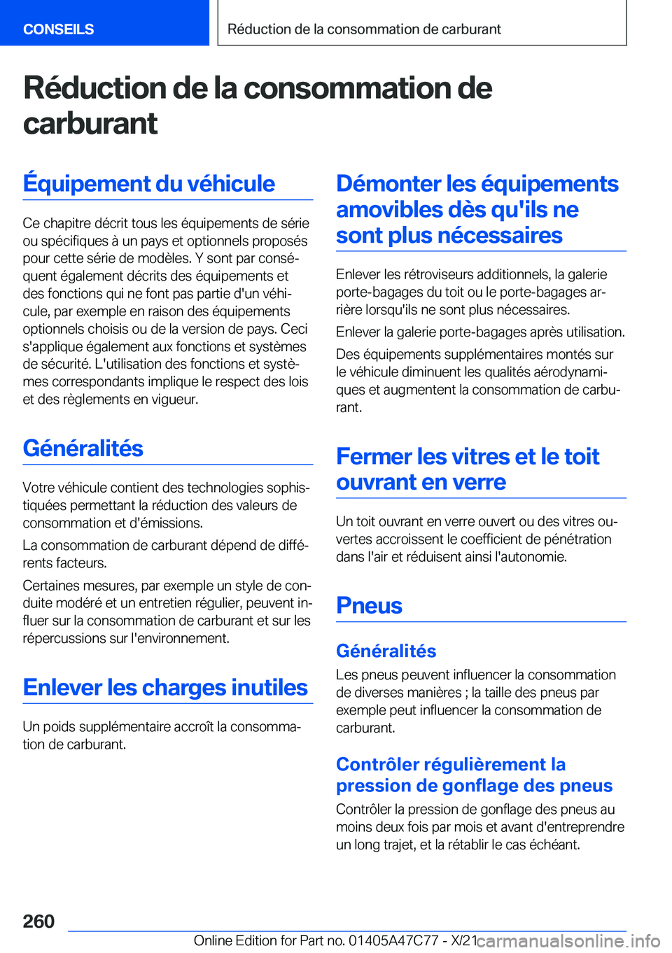 BMW X2 2022  Notices Demploi (in French) �R�é�d�u�c�t�i�o�n��d�e��l�a��c�o�n�s�o�m�m�a�t�i�o�n��d�e
�c�a�r�b�u�r�a�n�t�