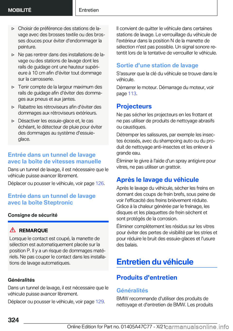 BMW X2 2022  Notices Demploi (in French) 'x�C�h�o�i�s�i�r��d�e��p�r�é�f�é�r�e�n�c�e��d�e�s��s�t�a�t�i�o�n�s��d�e��l�aj�v�a�g�e��a�v�e�c��d�e�s��b�r�o�s�s�e�s��t�e�x�t�i�l�e��o�u��d�e�s��b�r�o�sj
�s�e�s��d�o�u�c�e�s��p�