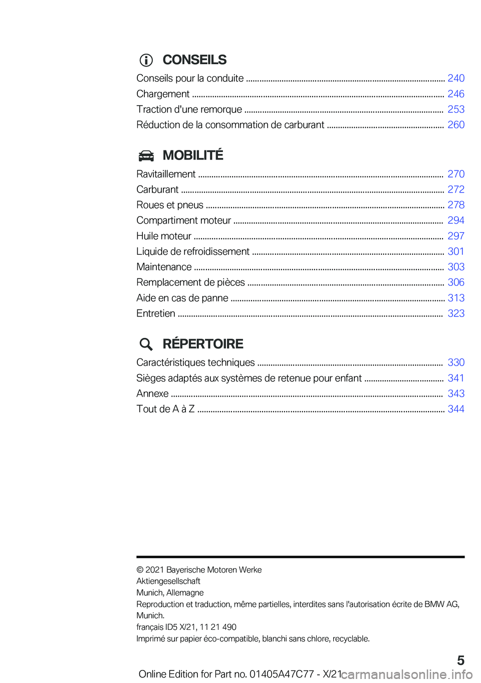 BMW X2 2022  Notices Demploi (in French) �C�O�N�S�E�I�L�S
�C�o�n�s�e�i�l�s��p�o�u�r��l�a��c�o�n�d�u�i�t�e��.�.�.�.�.�.�.�.�.�.�.�.�.�.�.�.�.�.�.�.�.�.�.�.�.�.�.�.�.�.�.�.�.�.�.�.�.�.�.�.�.�.�.�.�.�.�.�.�.�.�.�.�.�.�.�.�.�.�.�.�.�.�.�.�.�