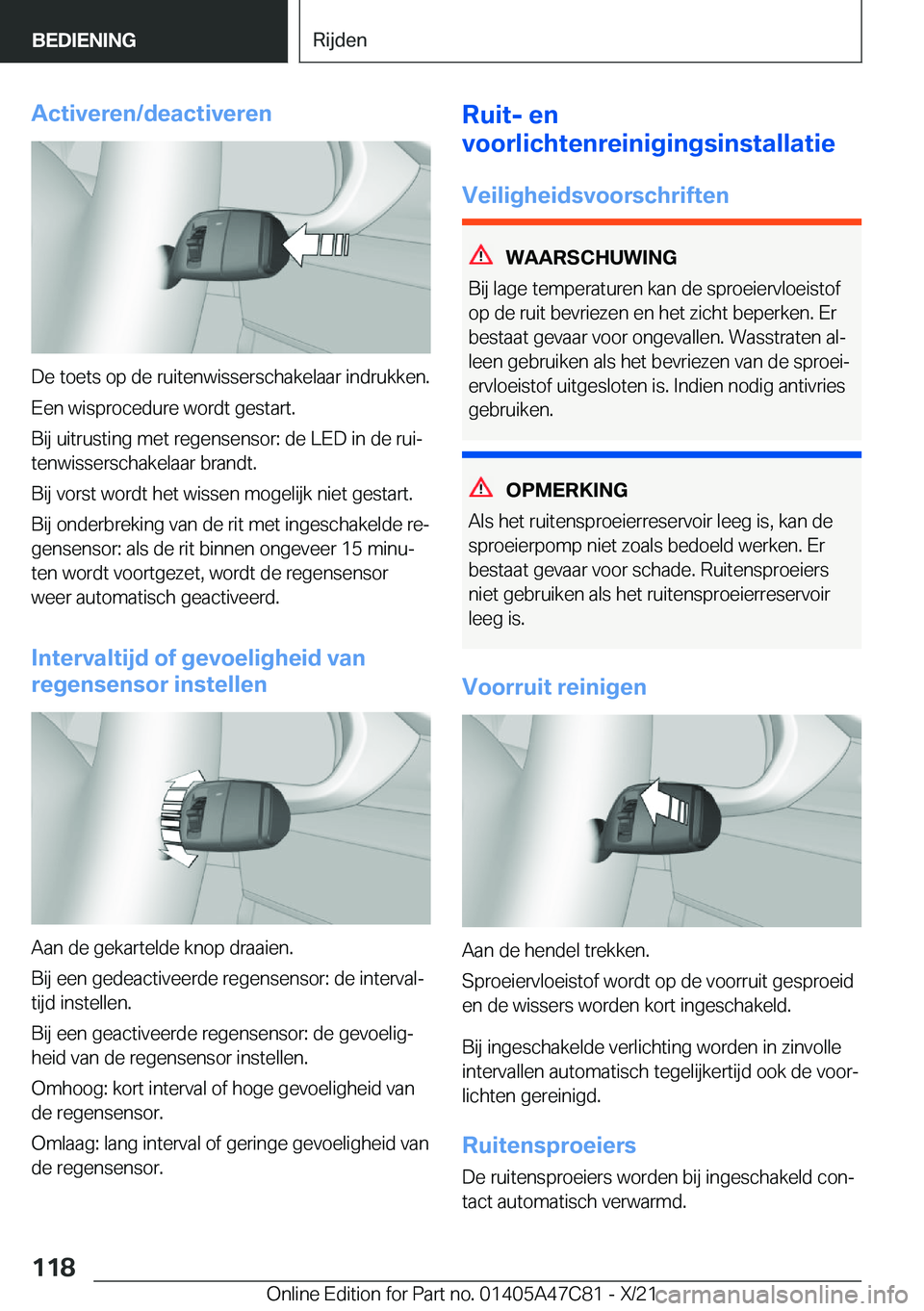 BMW X2 2022  Instructieboekjes (in Dutch) �A�c�t�i�v�e�r�e�n�/�d�e�a�c�t�i�v�e�r�e�n
�D�e��t�o�e�t�s��o�p��d�e��r�u�i�t�e�n�w�i�s�s�e�r�s�c�h�a�k�e�l�a�a�r��i�n�d�r�u�k�k�e�n�.�E�e�n��w�i�s�p�r�o�c�e�d�u�r�e��w�o�r�d�t��g�e�s�t�a�r�t�