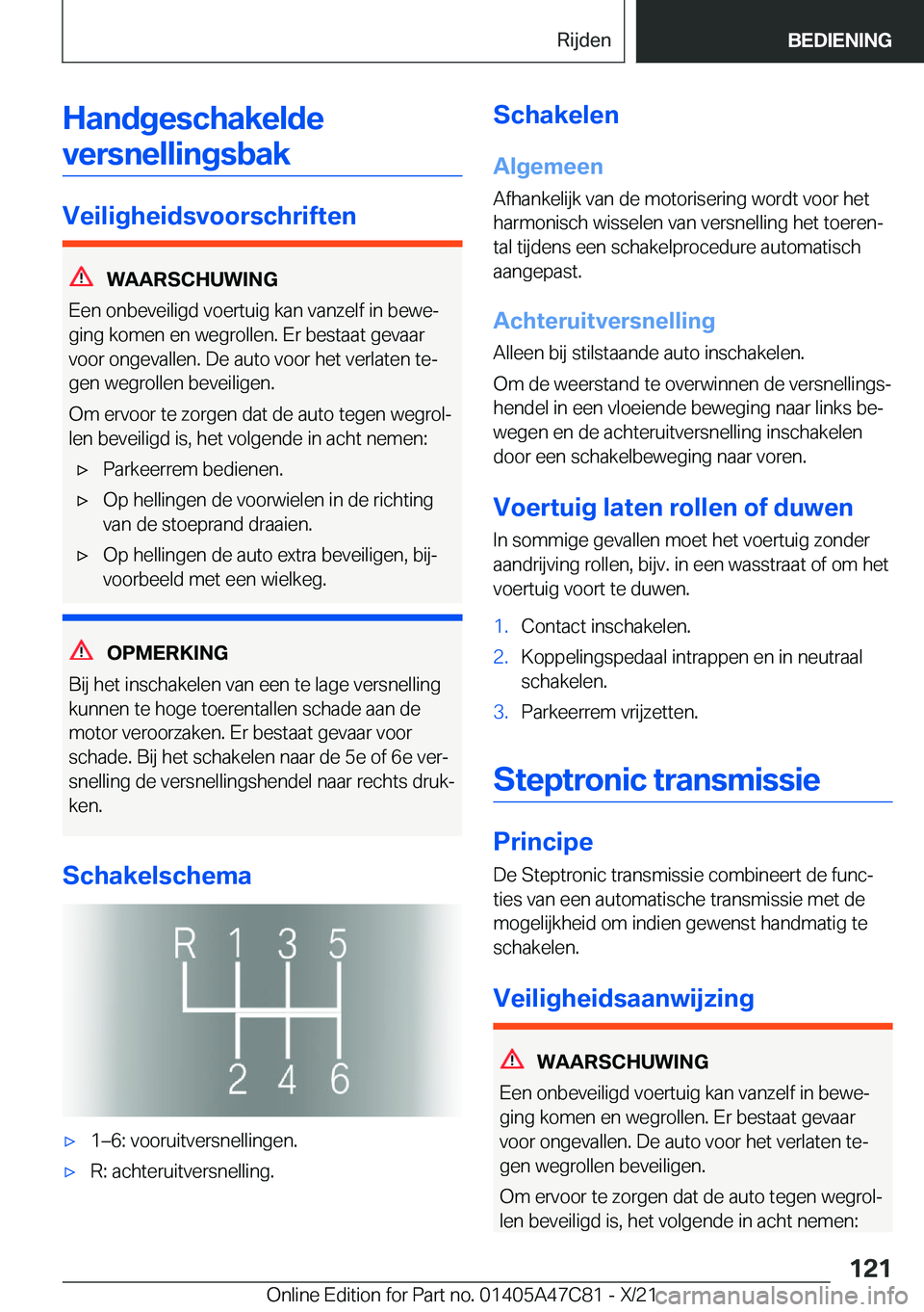 BMW X2 2022  Instructieboekjes (in Dutch) �H�a�n�d�g�e�s�c�h�a�k�e�l�d�e�v�e�r�s�n�e�l�l�i�n�g�s�b�a�k
�V�e�i�l�i�g�h�e�i�d�s�v�o�o�r�s�c�h�r�i�f�t�e�n
�W�A�A�R�S�C�H�U�W�I�N�G
�E�e�n��o�n�b�e�v�e�i�l�i�g�d��v�o�e�r�t�u�i�g��k�a�n��v�a�n�