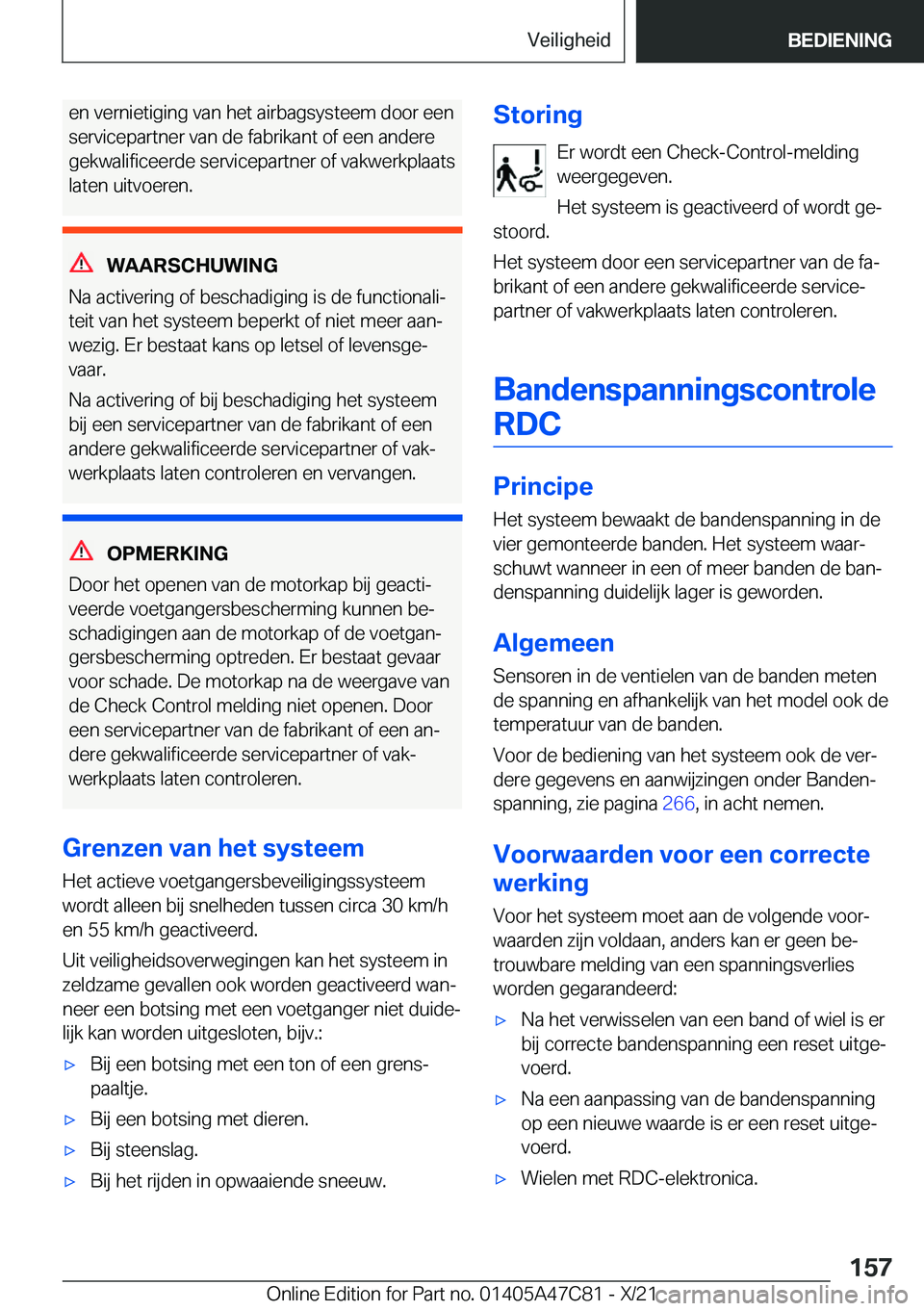BMW X2 2022  Instructieboekjes (in Dutch) �e�n��v�e�r�n�i�e�t�i�g�i�n�g��v�a�n��h�e�t��a�i�r�b�a�g�s�y�s�t�e�e�m��d�o�o�r��e�e�n�s�e�r�v�i�c�e�p�a�r�t�n�e�r��v�a�n��d�e��f�a�b�r�i�k�a�n�t��o�f��e�e�n��a�n�d�e�r�e �g�e�k�w�a�l�i�f�