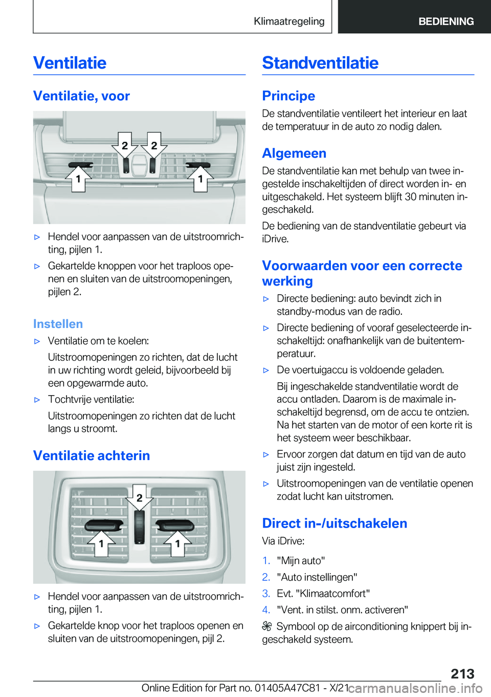 BMW X2 2022  Instructieboekjes (in Dutch) �V�e�n�t�i�l�a�t�i�e
�V�e�n�t�i�l�a�t�i�e�,��v�o�o�r
'x�H�e�n�d�e�l��v�o�o�r��a�a�n�p�a�s�s�e�n��v�a�n��d�e��u�i�t�s�t�r�o�o�m�r�i�c�hj
�t�i�n�g�,��p�i�j�l�e�n��1�.'x�G�e�k�a�r�t�e�l�