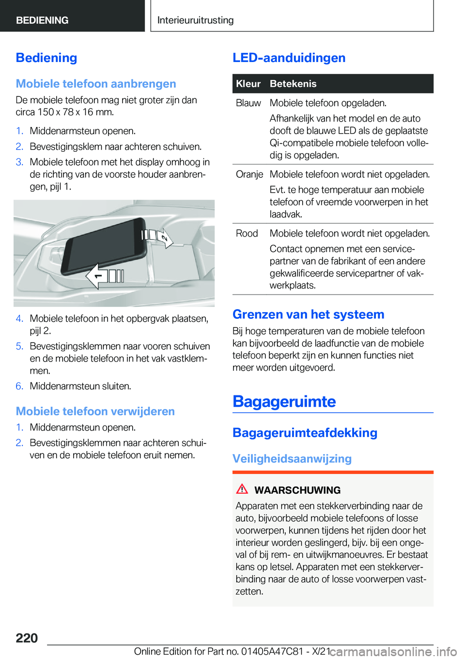 BMW X2 2022  Instructieboekjes (in Dutch) �B�e�d�i�e�n�i�n�g�M�o�b�i�e�l�e��t�e�l�e�f�o�o�n��a�a�n�b�r�e�n�g�e�n �D�e��m�o�b�i�e�l�e��t�e�l�e�f�o�o�n��m�a�g��n�i�e�t��g�r�o�t�e�r��z�i�j�n��d�a�n�c�i�r�c�a��1�5�0��x��7�8��x��1�6�