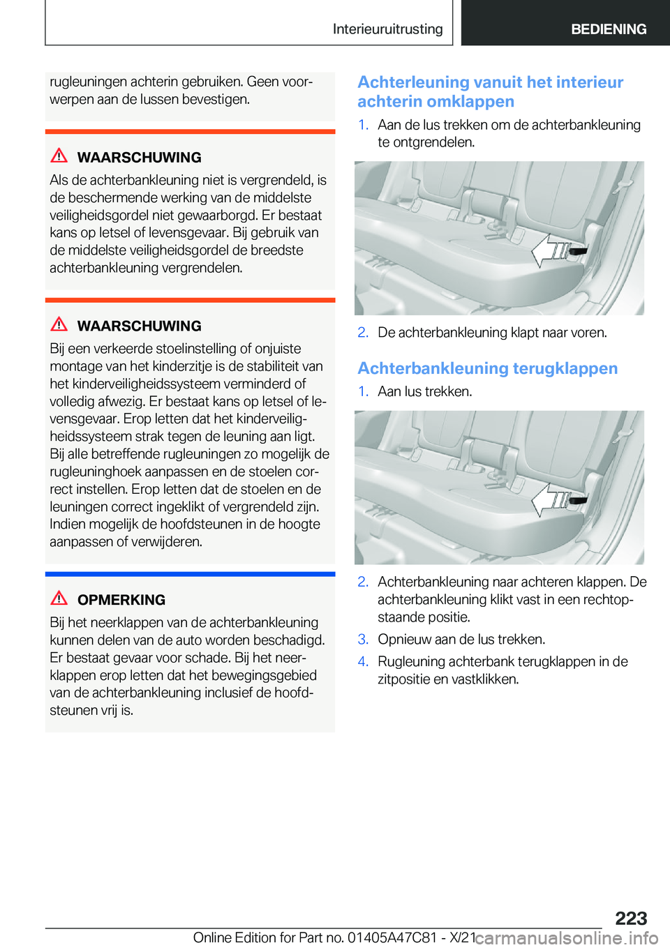 BMW X2 2022  Instructieboekjes (in Dutch) �r�u�g�l�e�u�n�i�n�g�e�n��a�c�h�t�e�r�i�n��g�e�b�r�u�i�k�e�n�.��G�e�e�n��v�o�o�rj
�w�e�r�p�e�n��a�a�n��d�e��l�u�s�s�e�n��b�e�v�e�s�t�i�g�e�n�.
�W�A�A�R�S�C�H�U�W�I�N�G
�A�l�s��d�e��a�c�h�t�