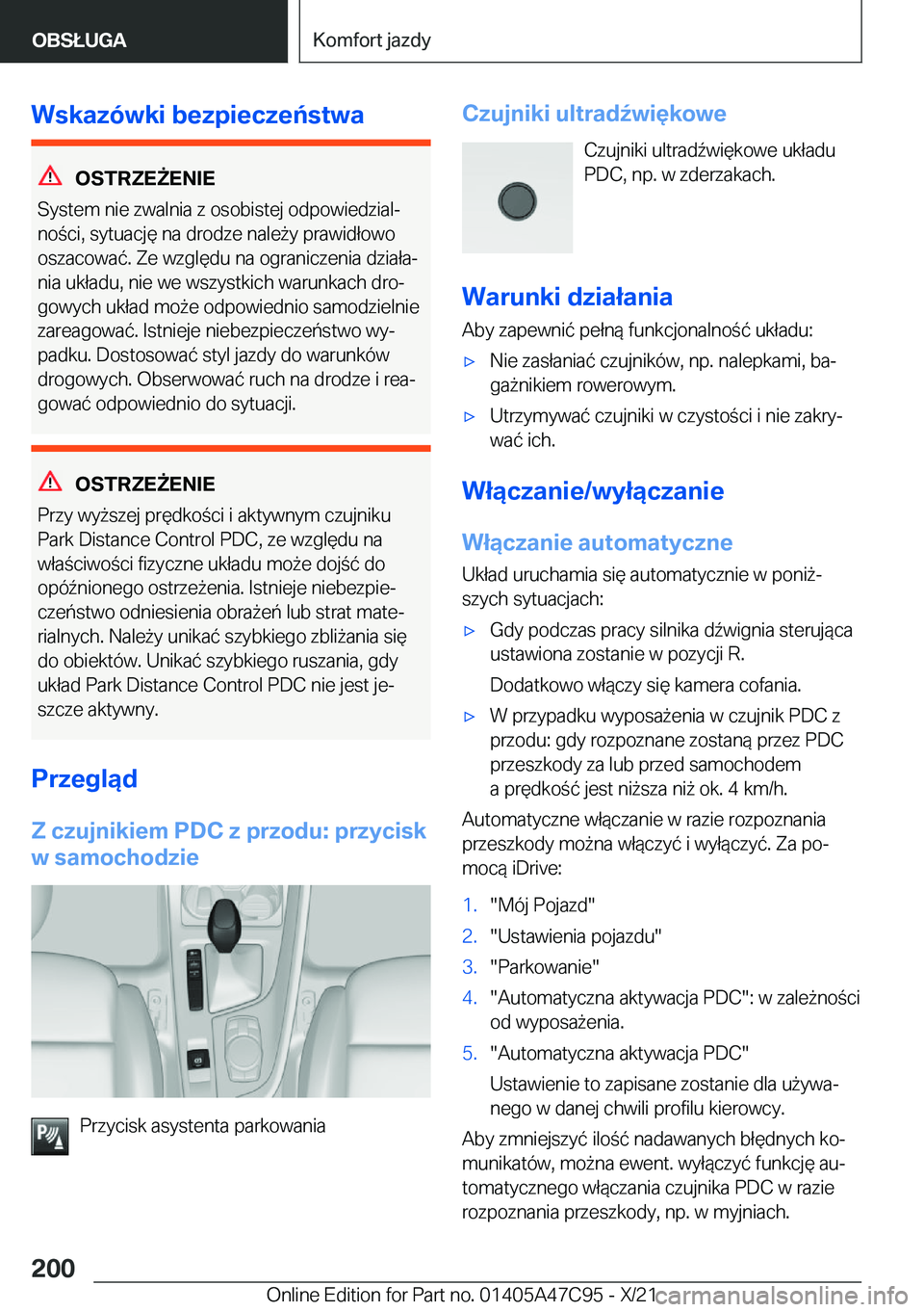 BMW X2 2022  Instrukcja obsługi (in Polish) �W�s�k�a�z�