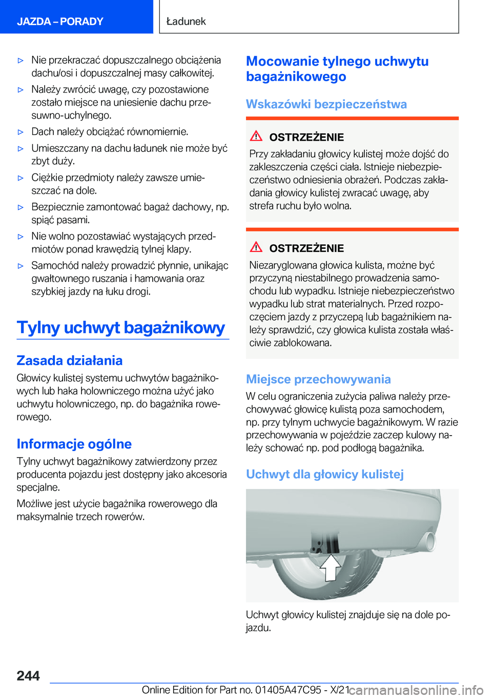 BMW X2 2022  Instrukcja obsługi (in Polish) 'x�N�i�e��p�r�z�e�k�r�a�c�z�a�