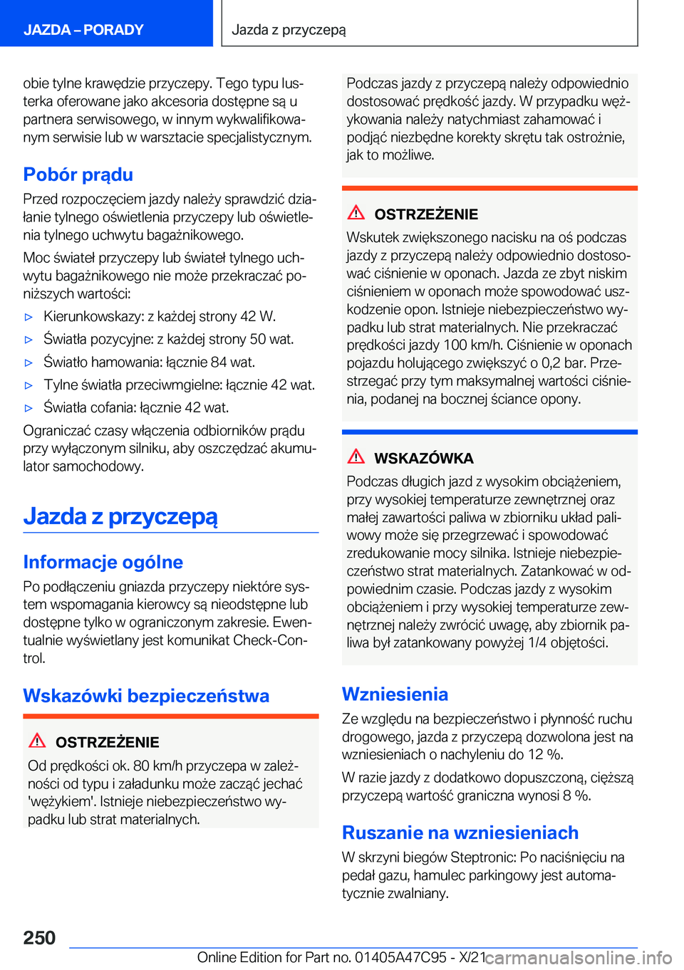BMW X2 2022  Instrukcja obsługi (in Polish) �o�b�i�e��t�y�l�n�e��k�r�a�w�