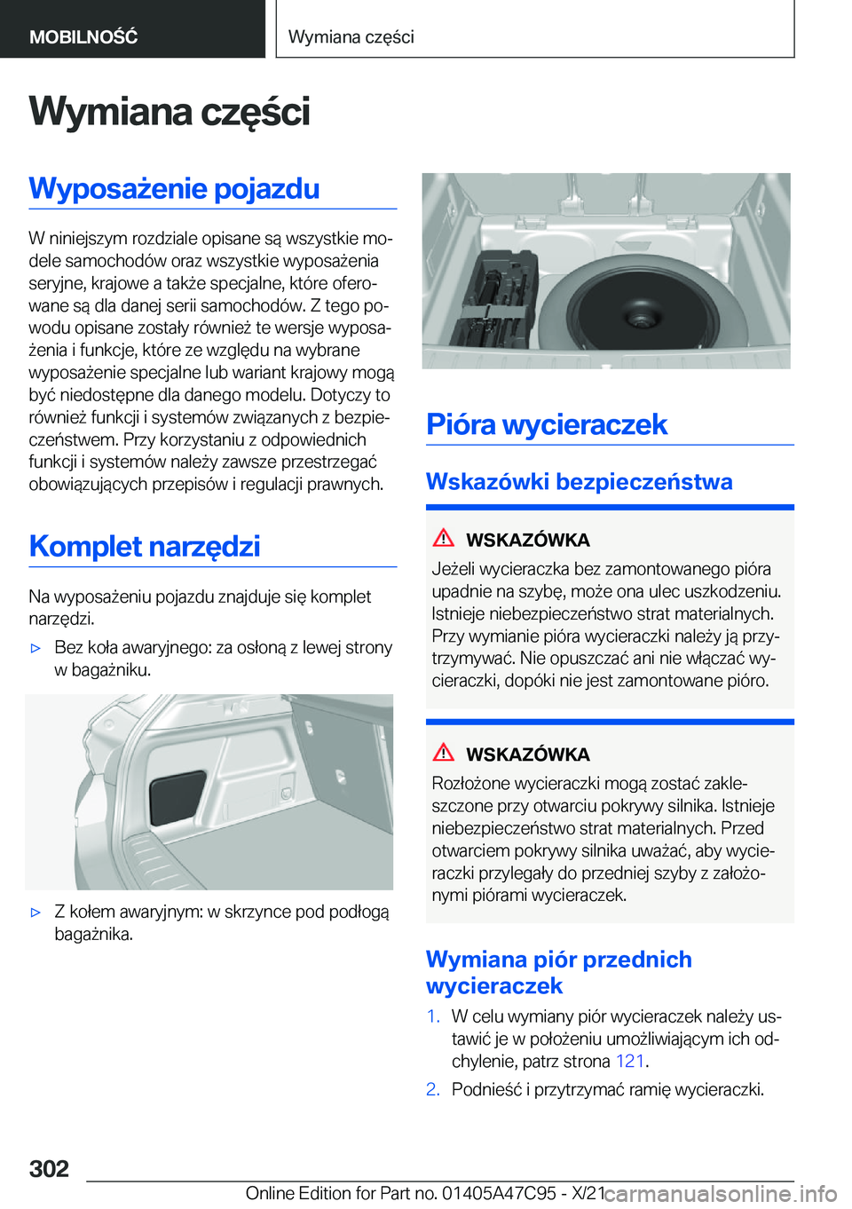 BMW X2 2022  Instrukcja obsługi (in Polish) �W�y�m�i�a�n�a��c�z�