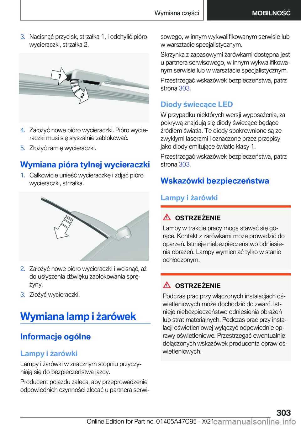 BMW X2 2022  Instrukcja obsługi (in Polish) �3�.�N�a�c�i�s�n�