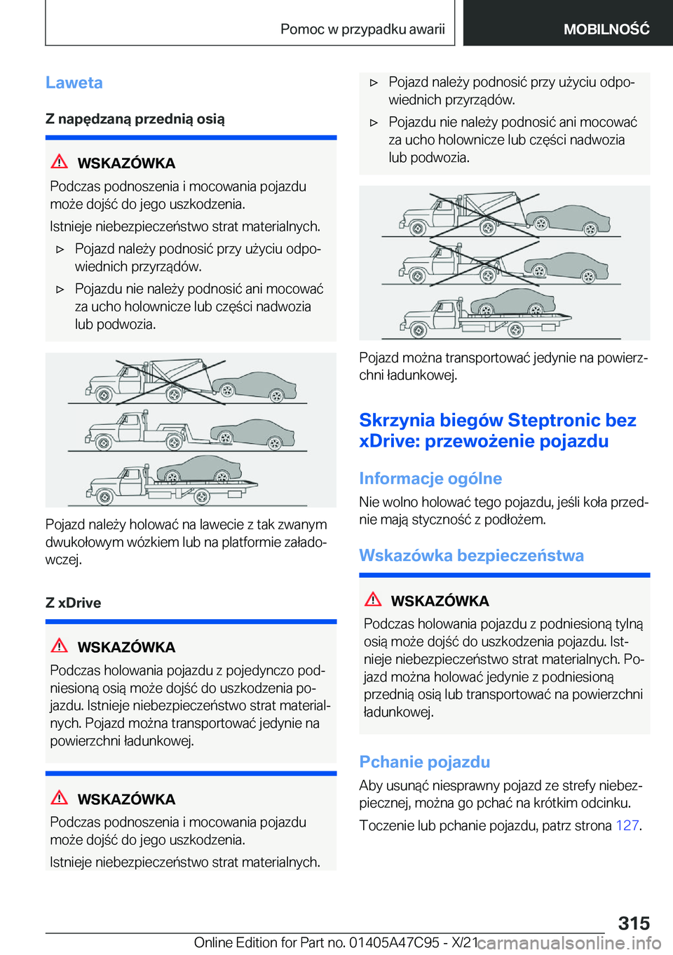 BMW X2 2022  Instrukcja obsługi (in Polish) �L�a�w�e�t�a
�Z��n�a�p�