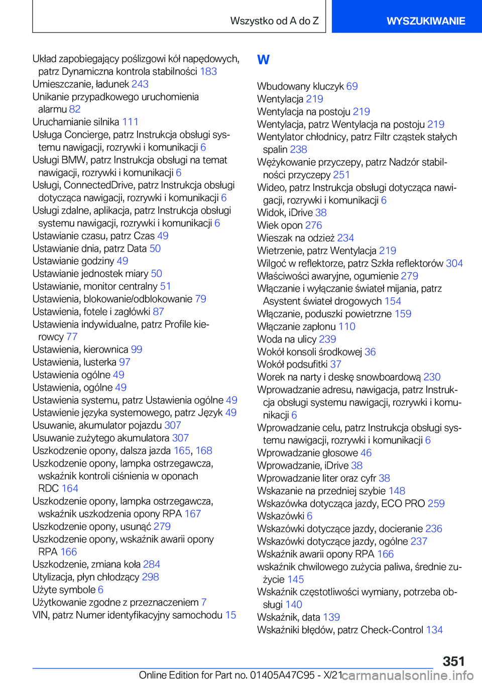 BMW X2 2022  Instrukcja obsługi (in Polish) �U�k�ł�a�d��z�a�p�o�b�i�e�g�a�j�