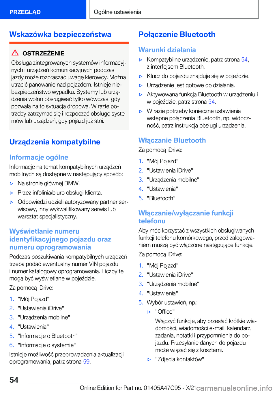 BMW X2 2022  Instrukcja obsługi (in Polish) �W�s�k�a�z�