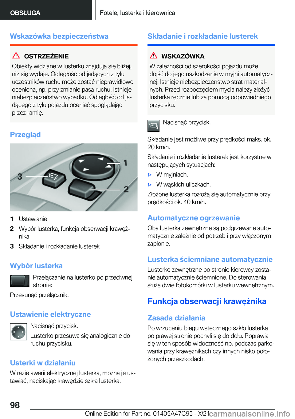 BMW X2 2022  Instrukcja obsługi (in Polish) �W�s�k�a�z�