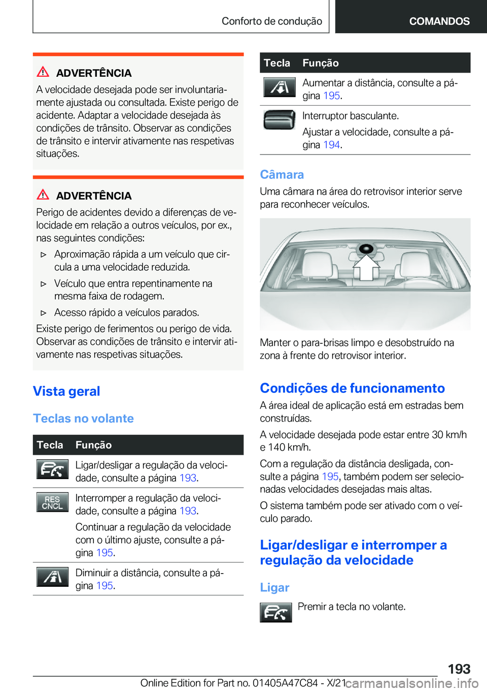 BMW X2 2022  Manual do condutor (in Portuguese) �A�D�V�E�R�T�