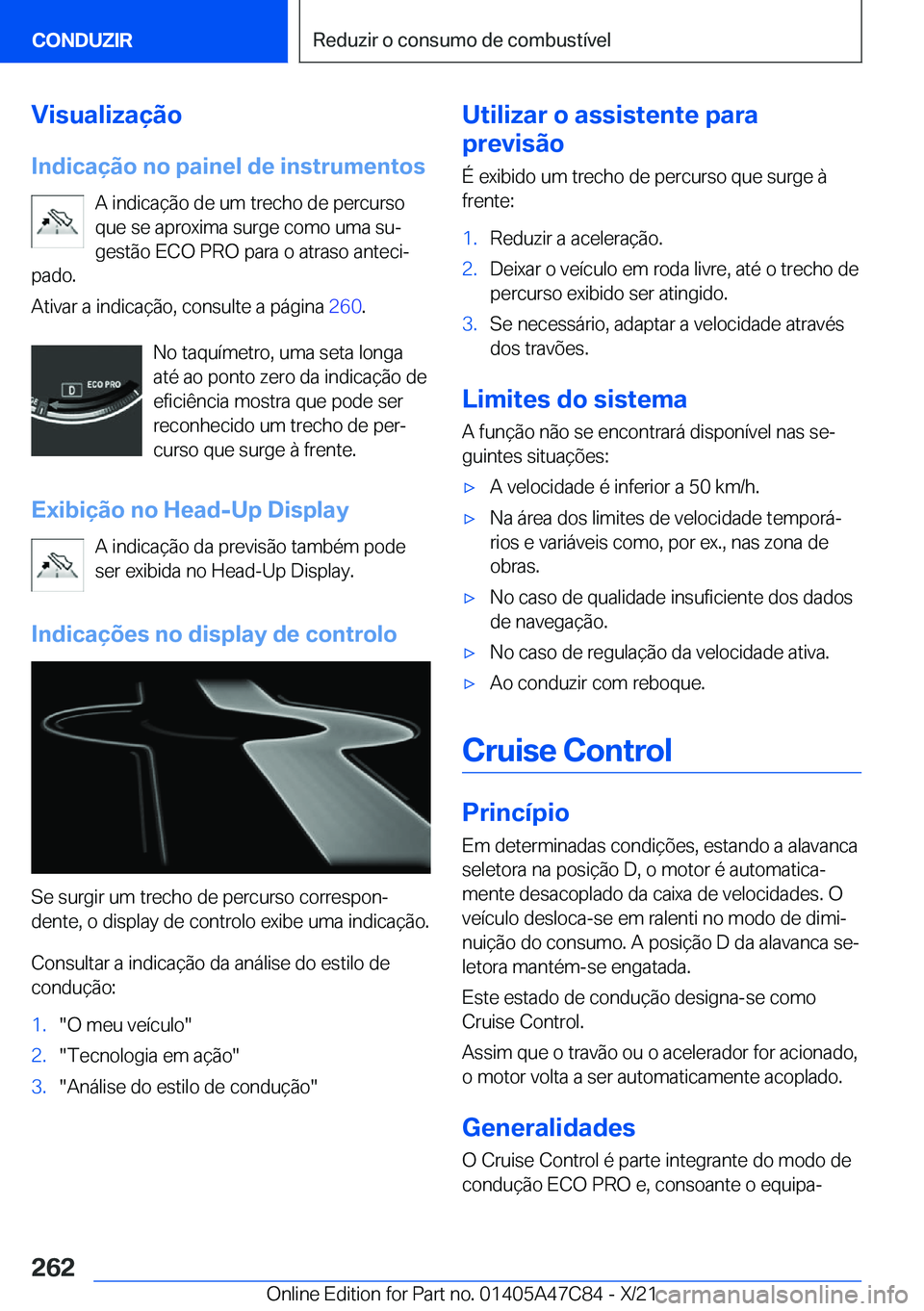 BMW X2 2022  Manual do condutor (in Portuguese) �V�i�s�u�a�l�i�z�a�