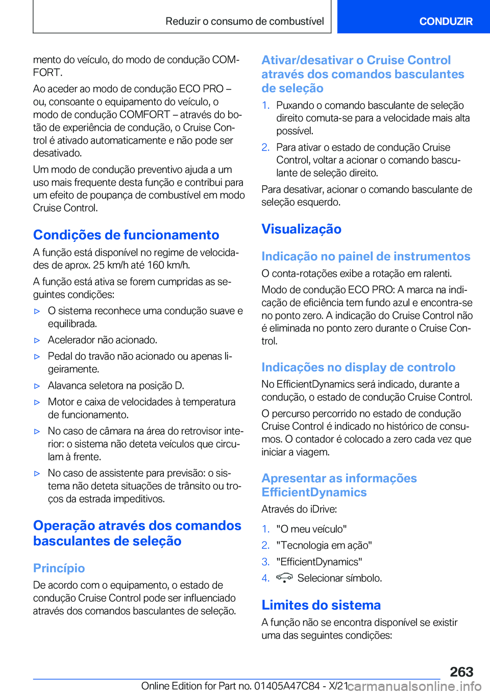 BMW X2 2022  Manual do condutor (in Portuguese) �m�e�n�t�o��d�o��v�e�