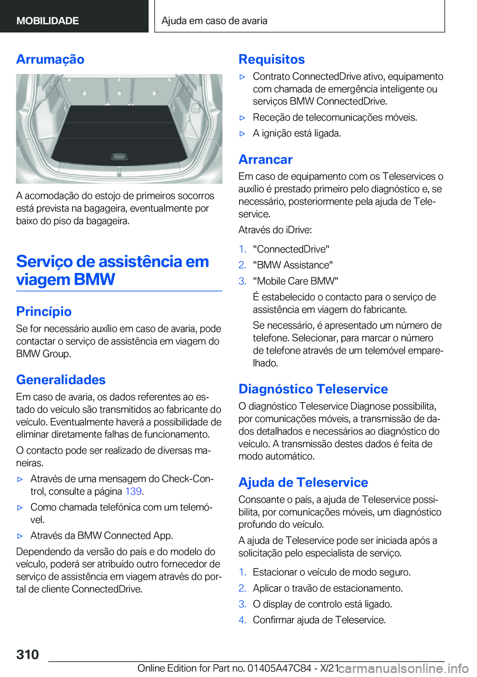 BMW X2 2022  Manual do condutor (in Portuguese) �A�r�r�u�m�a�