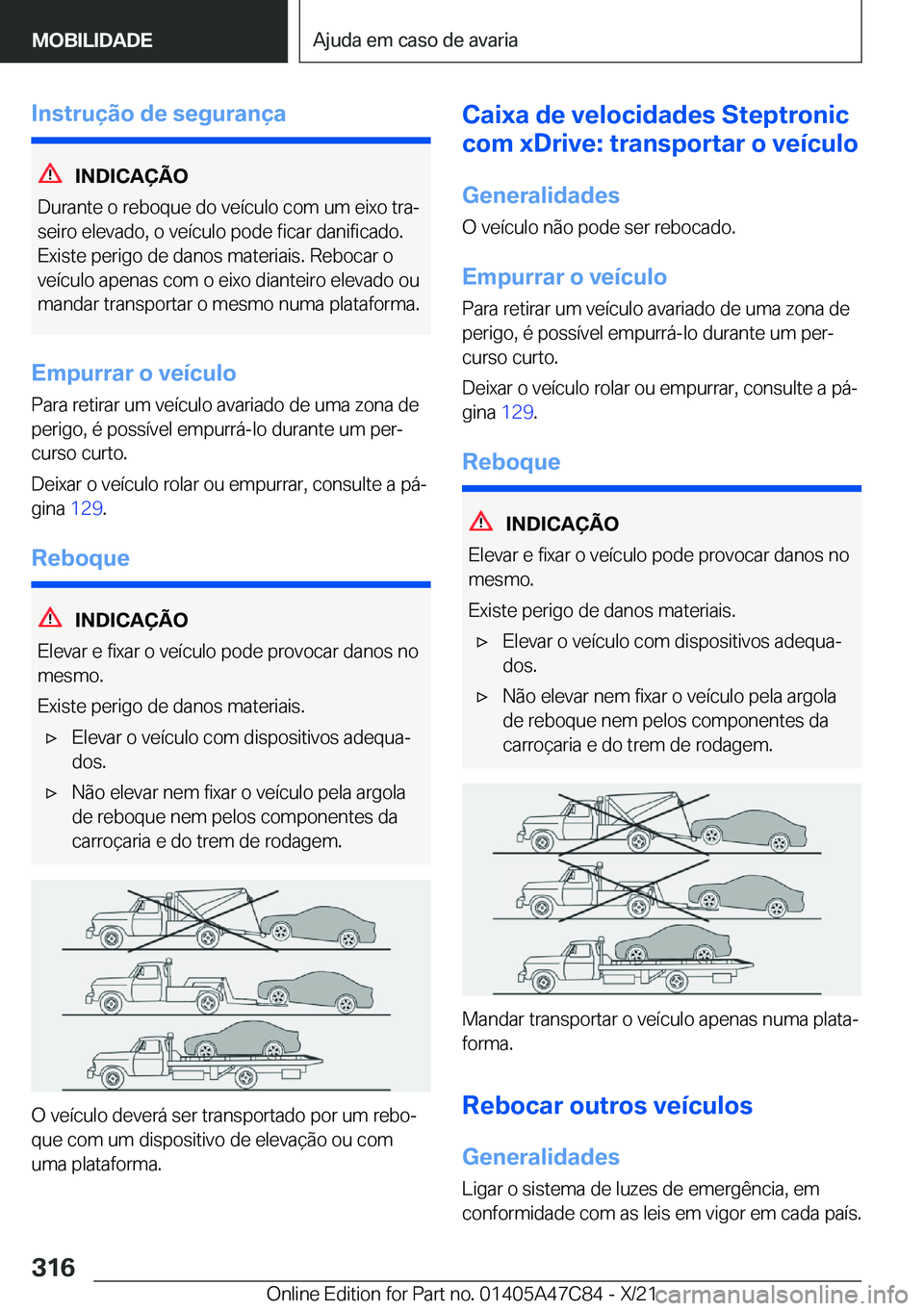 BMW X2 2022  Manual do condutor (in Portuguese) �I�n�s�t�r�u�