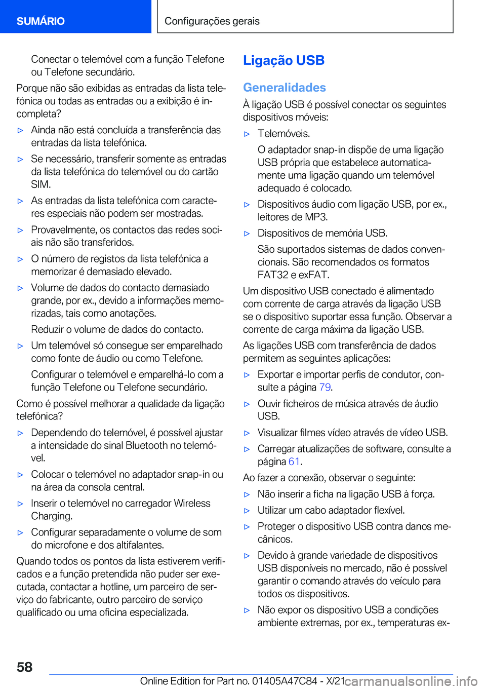 BMW X2 2022  Manual do condutor (in Portuguese) �C�o�n�e�c�t�a�r��o��t�e�l�e�m�ó�v�e�l��c�o�m��a��f�u�n�