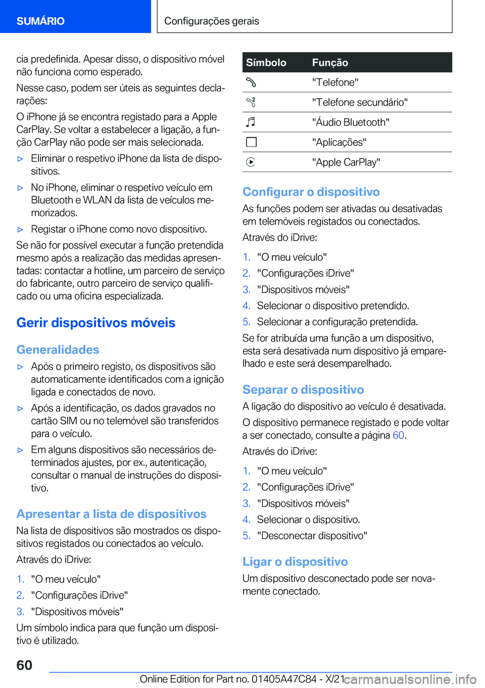 BMW X2 2022  Manual do condutor (in Portuguese) �c�i�a��p�r�e�d�e�f�i�n�i�d�a�.��A�p�e�s�a�r��d�i�s�s�o�,��o��d�i�s�p�o�s�i�t�i�v�o��m�ó�v�e�l
�n�ã�o��f�u�n�c�i�o�n�a��c�o�m�o��e�s�p�e�r�a�d�o�.
�N�e�s�s�e��c�a�s�o�,��p�o�d�e�m��s�e�r