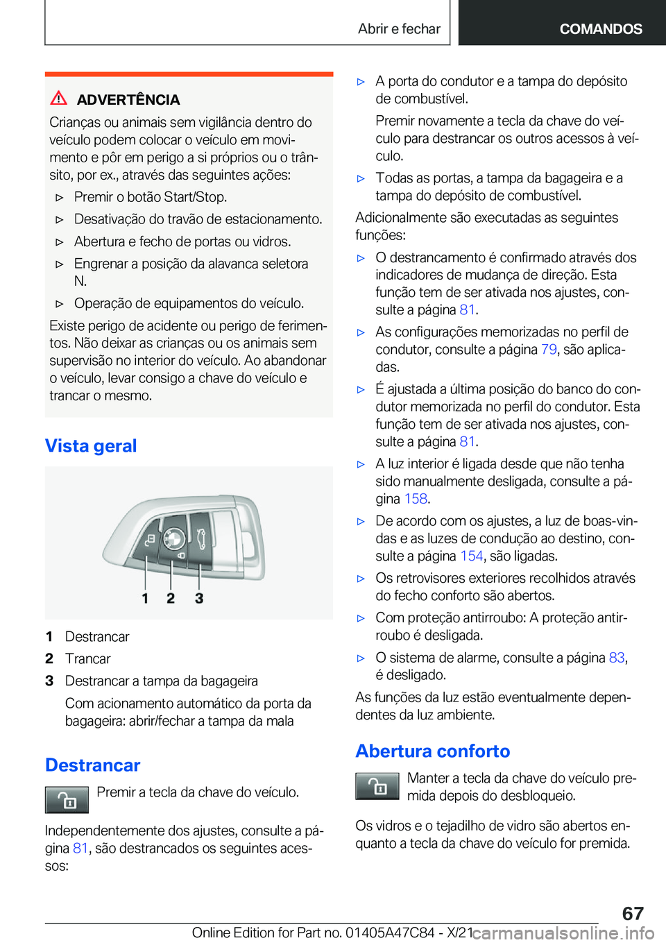 BMW X2 2022  Manual do condutor (in Portuguese) �A�D�V�E�R�T�