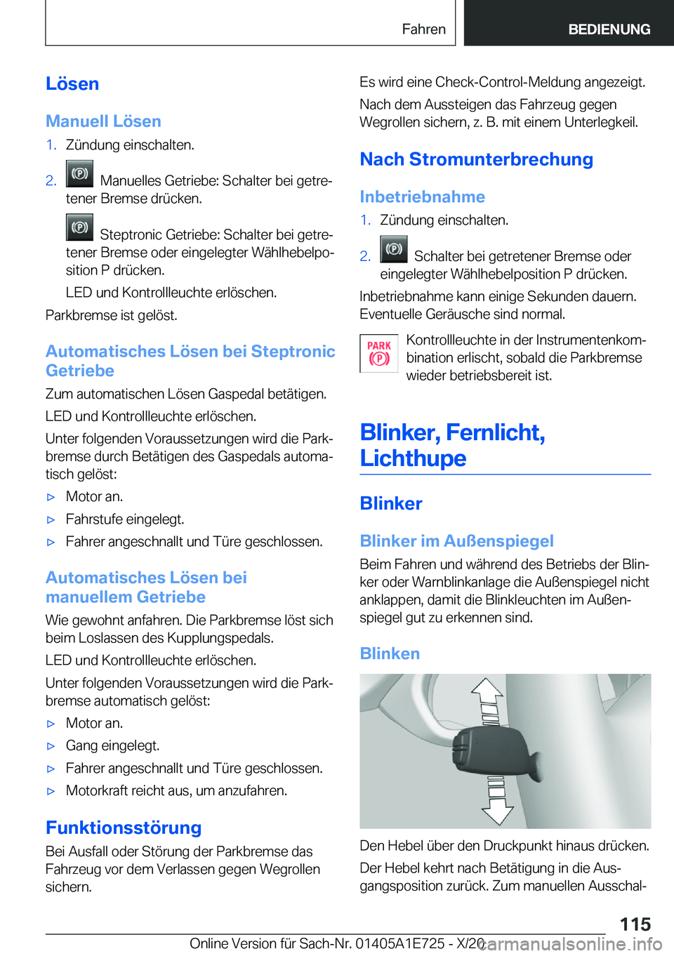 BMW X2 2021  Betriebsanleitungen (in German) �L�