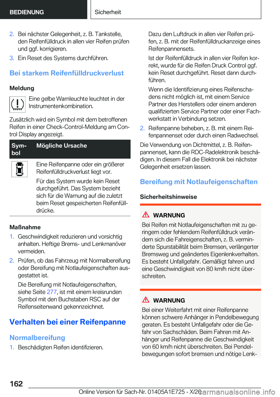 BMW X2 2021  Betriebsanleitungen (in German) �2�.�B�e�i��n�