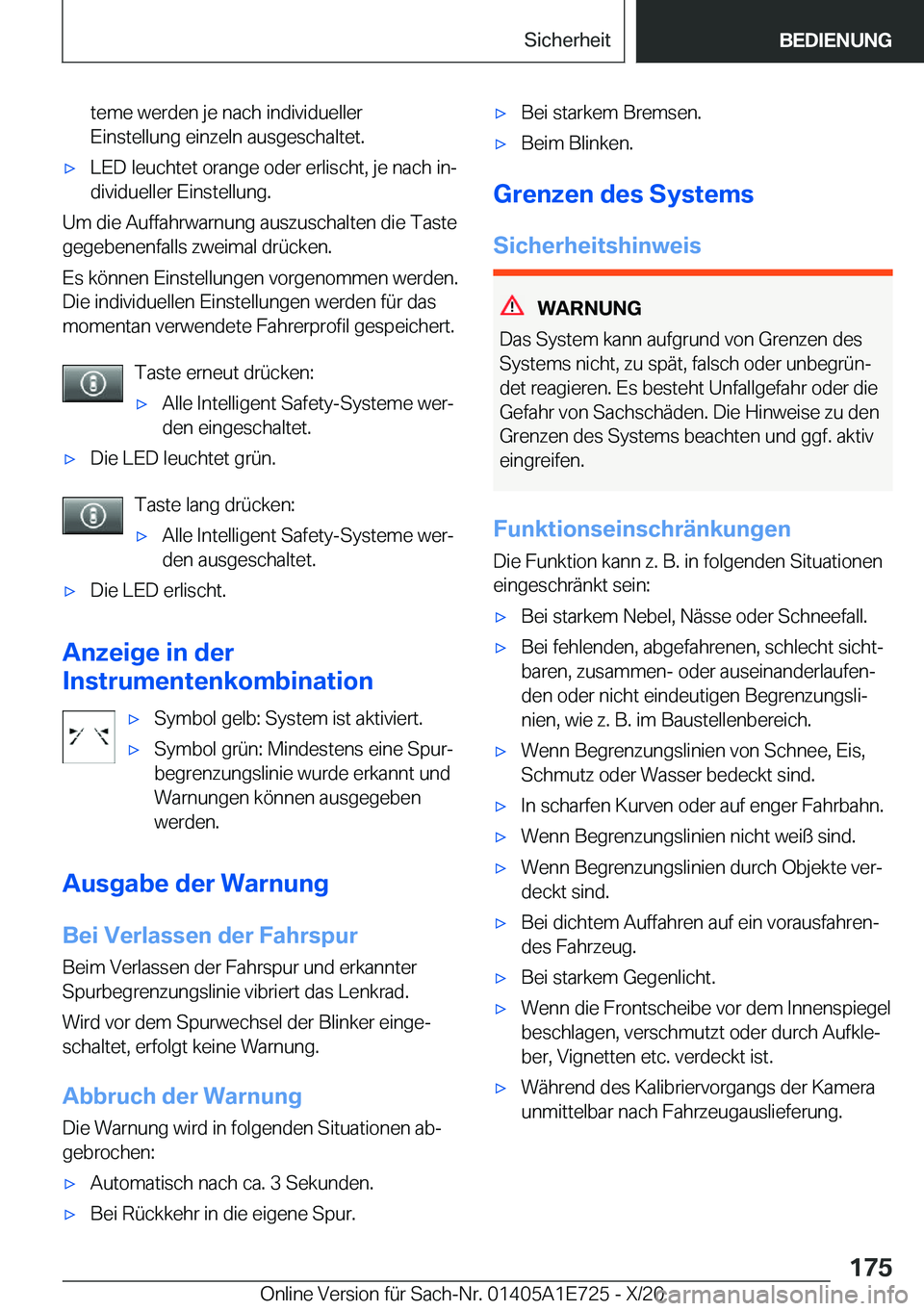 BMW X2 2021  Betriebsanleitungen (in German) �t�e�m�e��w�e�r�d�e�n��j�e��n�a�c�h��i�n�d�i�v�i�d�u�e�l�l�e�r
�E�i�n�s�t�e�l�l�u�n�g��e�i�n�z�e�l�n��a�u�s�g�e�s�c�h�a�l�t�e�t�.x�L�E�D��l�e�u�c�h�t�e�t��o�r�a�n�g�e��o�d�e�r��e�r�l�i�s�c�