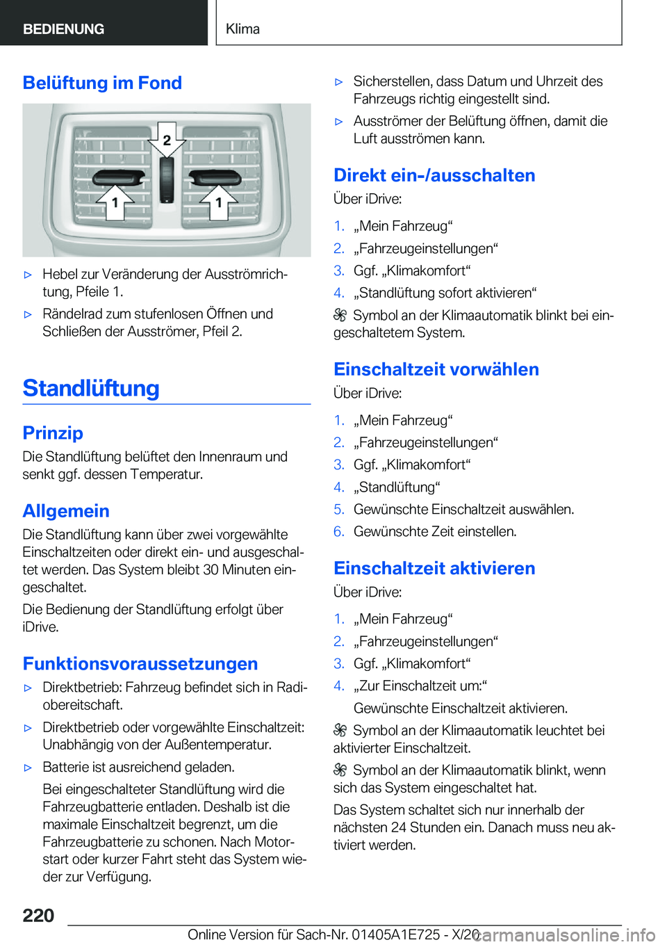 BMW X2 2021  Betriebsanleitungen (in German) �B�e�l�