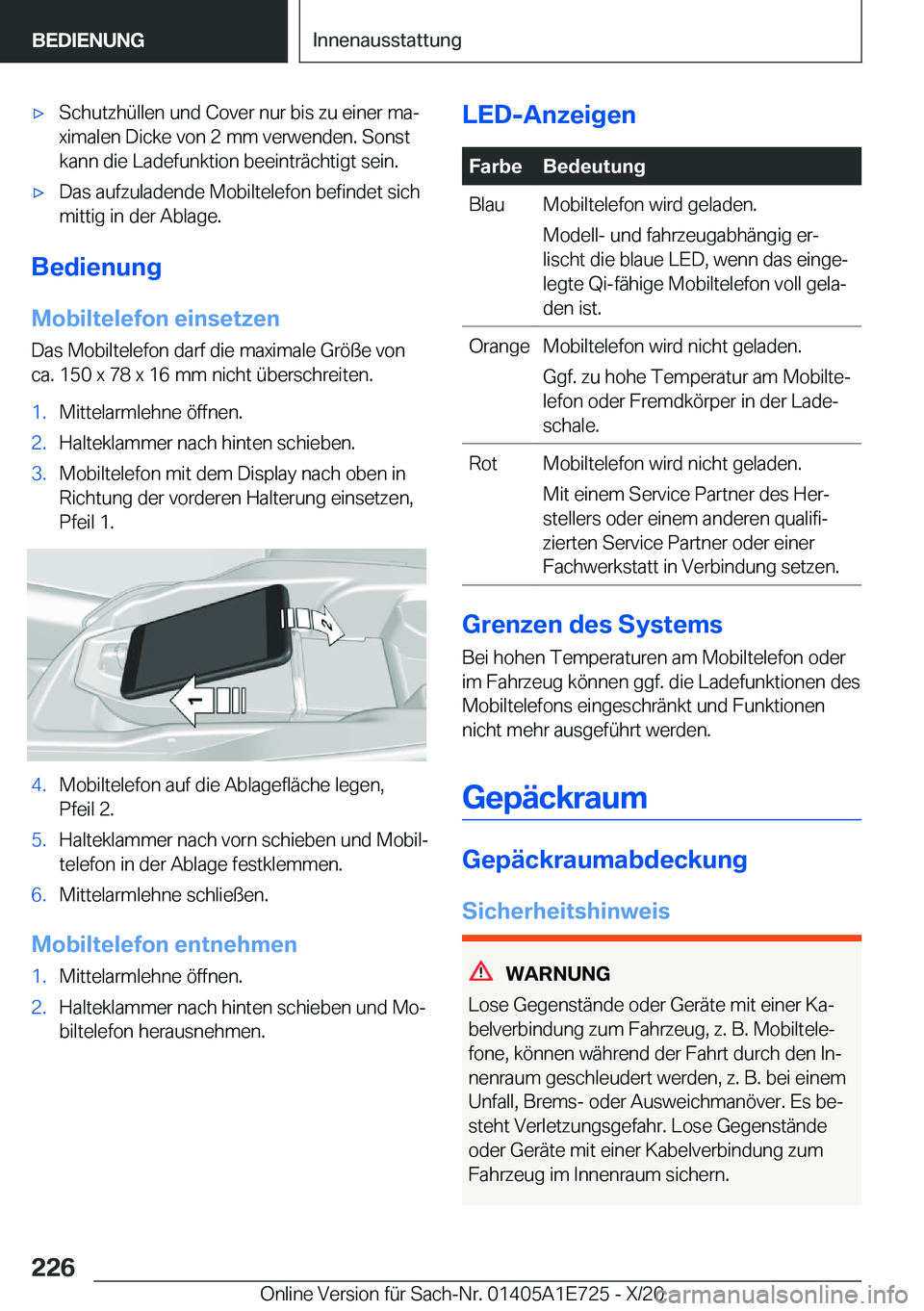 BMW X2 2021  Betriebsanleitungen (in German) x�S�c�h�u�t�z�h�