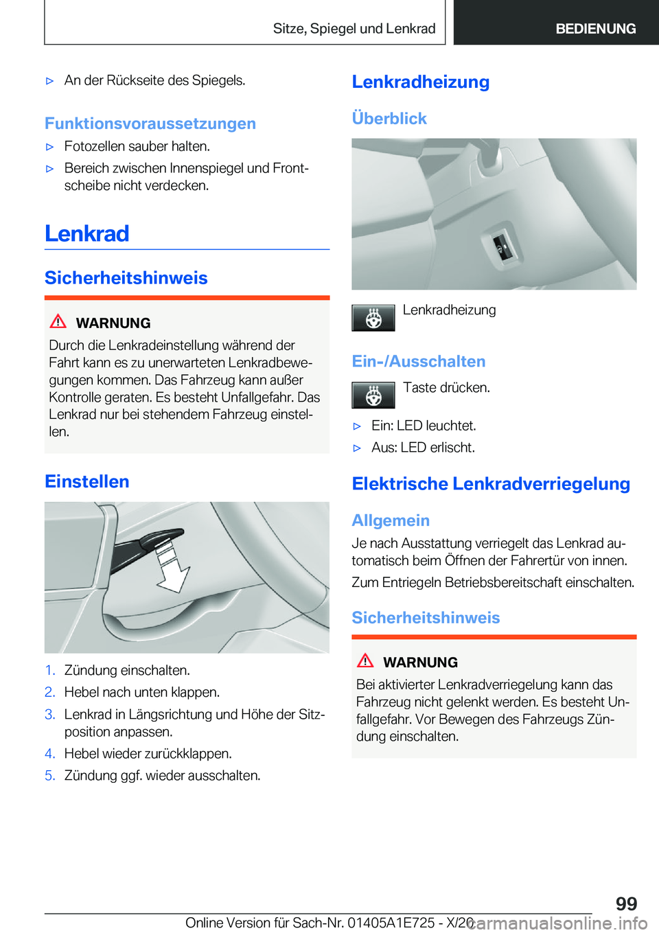 BMW X2 2021  Betriebsanleitungen (in German) x�A�n��d�e�r��R�